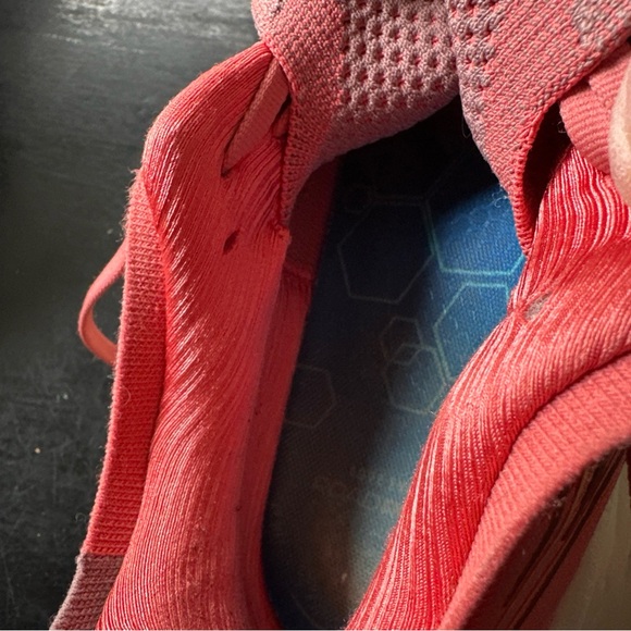 Asics Gel-Nimbus 27 Dark Pink Clay Orange glow running sneakers 8.5 - Picture 14 of 15